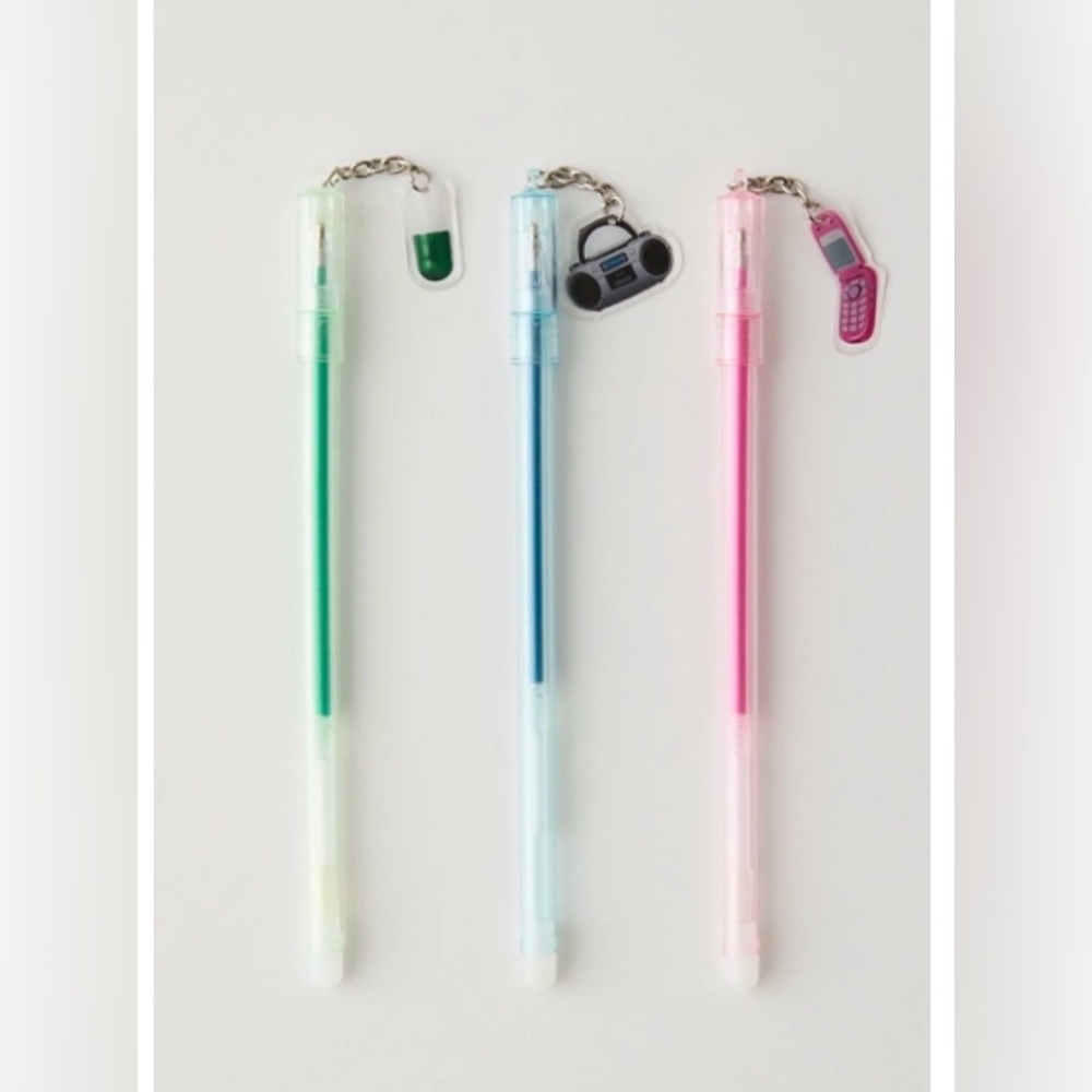 Urban Outfitters Y2K Charms Ball Point Pen Set